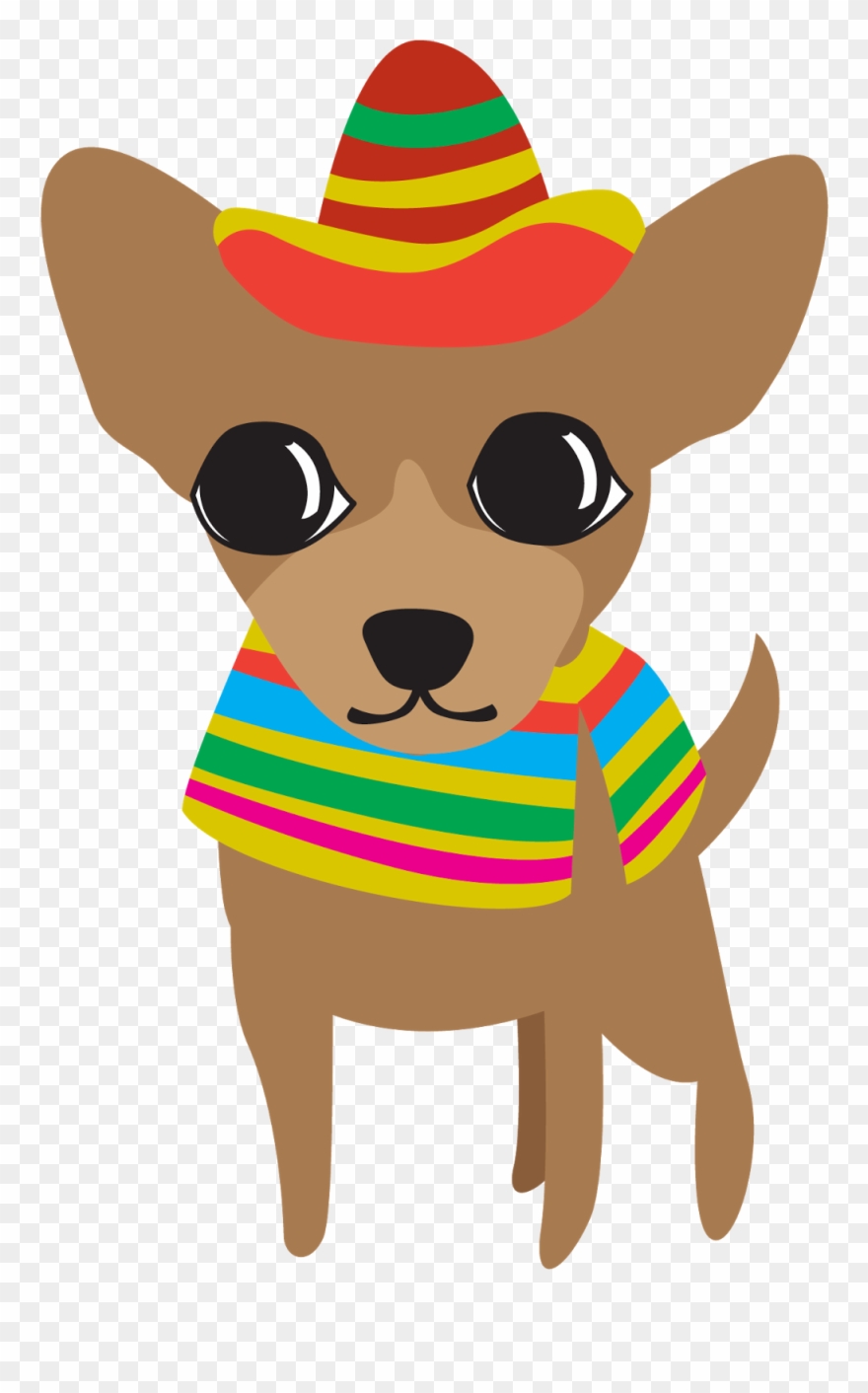 Svg Freeuse Library Chihuahua Free On Dumielauxepices - Cinco De Mayo Clip Art Png Transparent Png