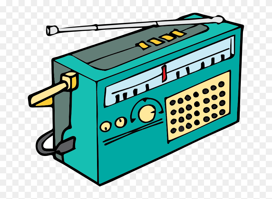 Das Radio - Radio Cartoon Clipart