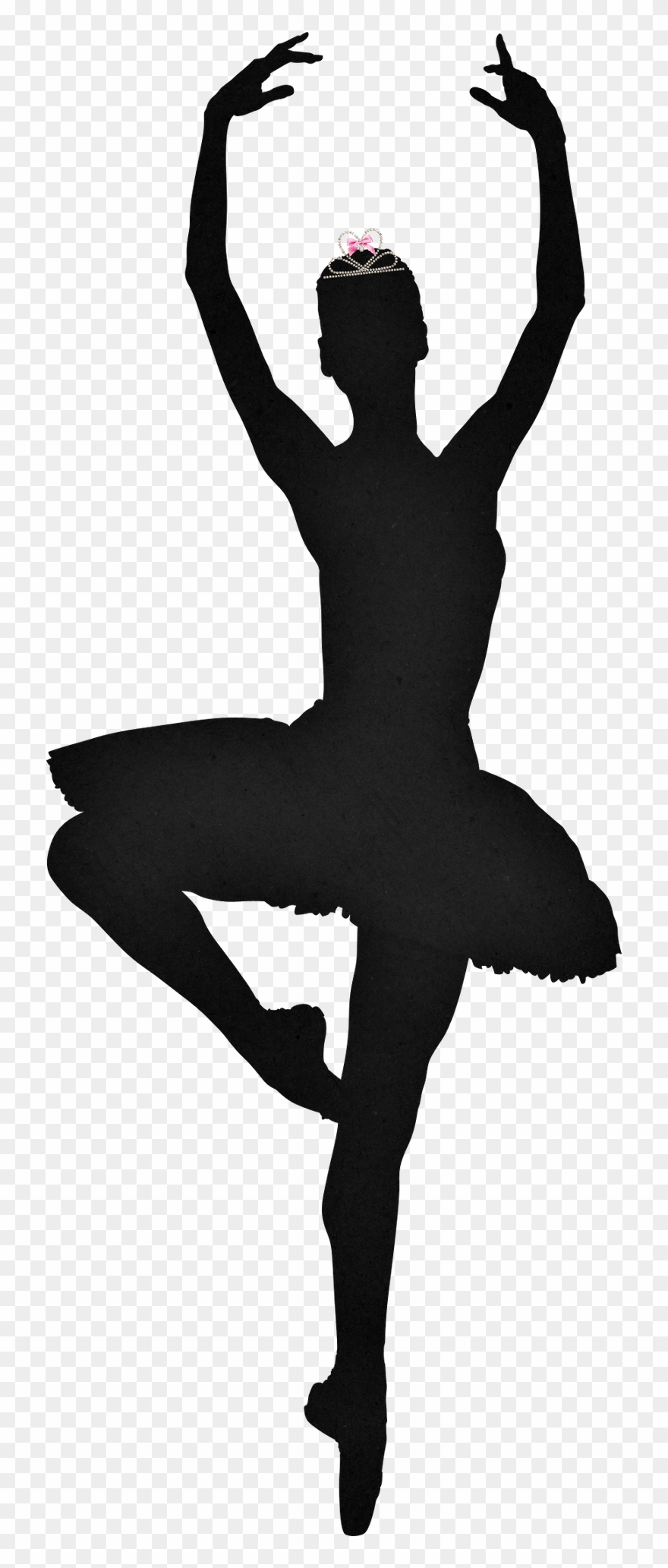 Ballerina Silhouette, Silhouette Cameo, Ballerina Party, - Wall Sticker Ballet Dancer Clipart