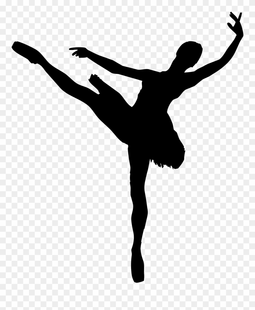 Ballerina Silhouette Png Clipart