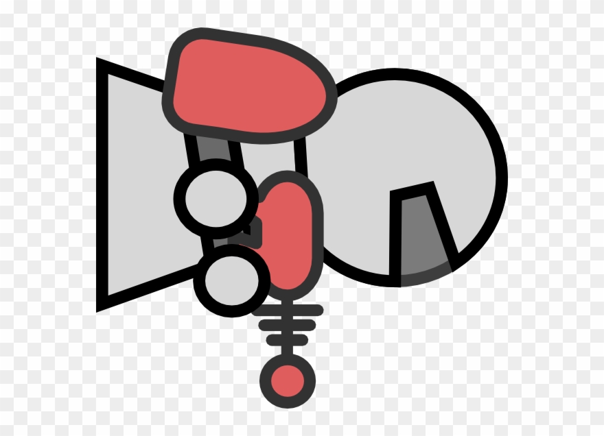 Rotated Robot Clip Art - Clip Art - Png Download