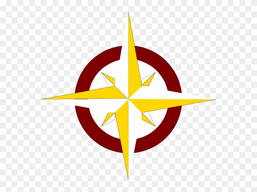 Compass Rose Clip Art Public Domain - Pt Acromec Trading Indonesia - Png Download