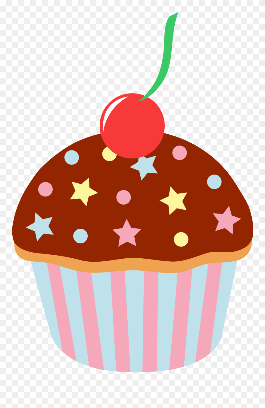 Cupcake - Cupcake Cartoon Png Clipart