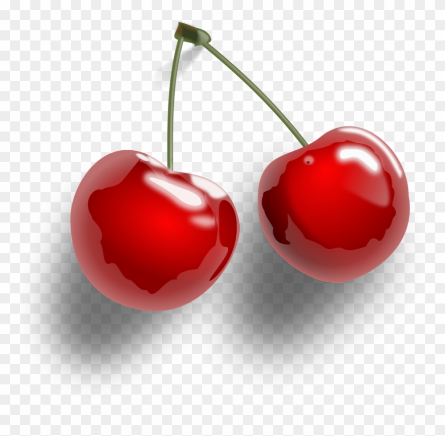 Cherries Clipart, Vector Clip Art Online, Royalty Free - Transparent Background Cherry Clipart - Png Download