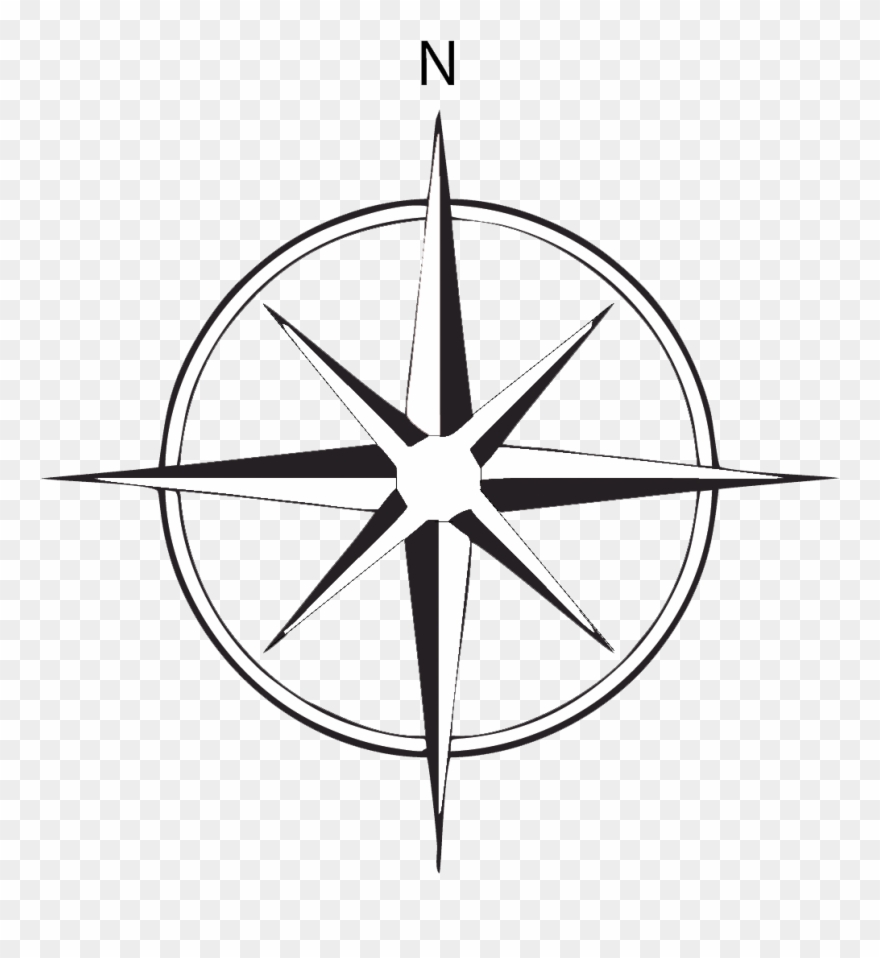 Window Garden, Backgrounds V - Free Vector Compass Clipart