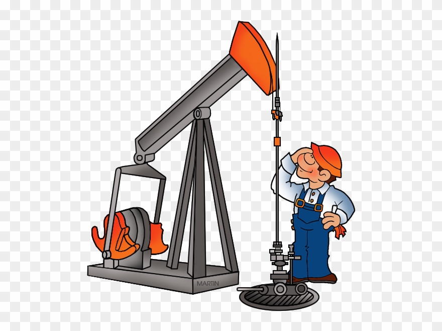 State Of Oklahoma - Drilling For Oil Clipart - Png Download
