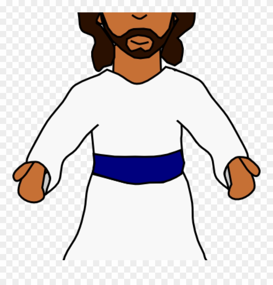 Jesus Clipart Beach Clipart - Jesus As Human Clipart - Png Download