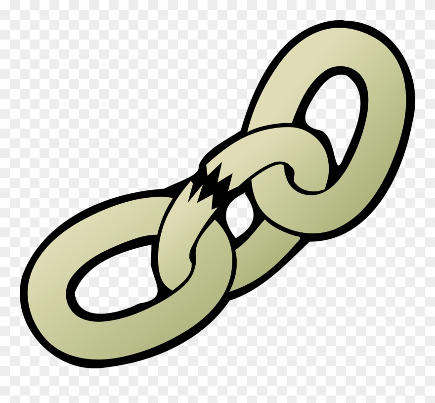 Breaking Cliparts - Clipart Of Chain - Png Download