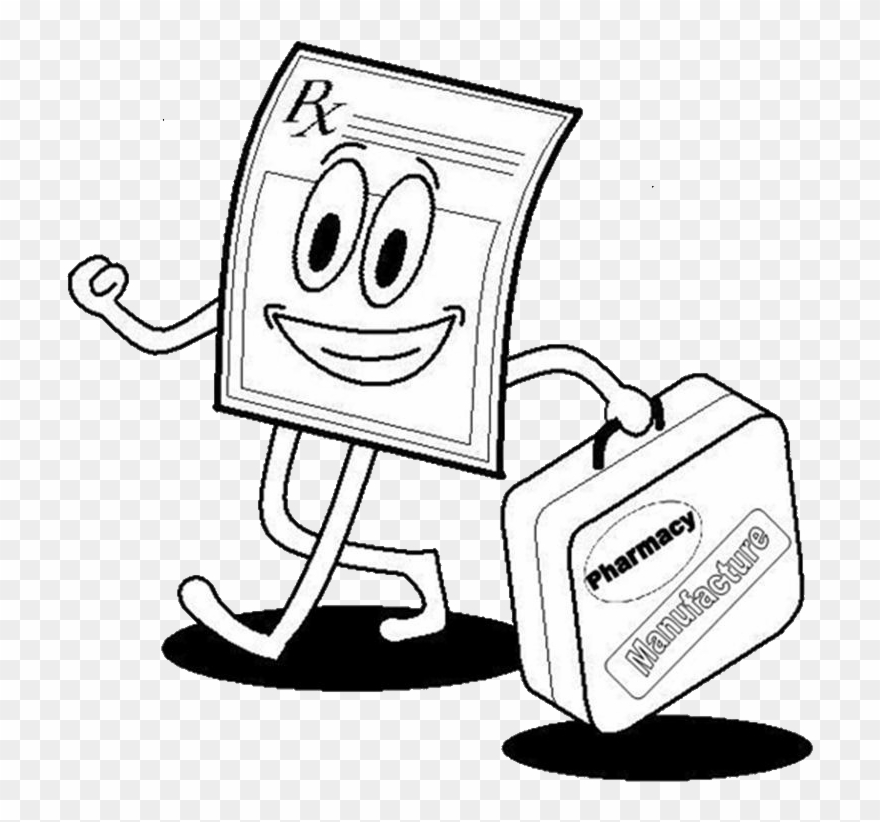 Oklahoma Bureau Of Narcotics "safe Trips For Scripts" - วาด ลาย เส้น ยา เสพ ติด Clipart