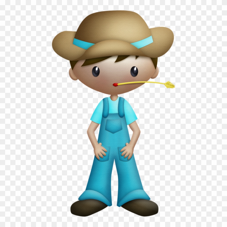 Farm Boy * - Cartoon Farmer Boy Clipart