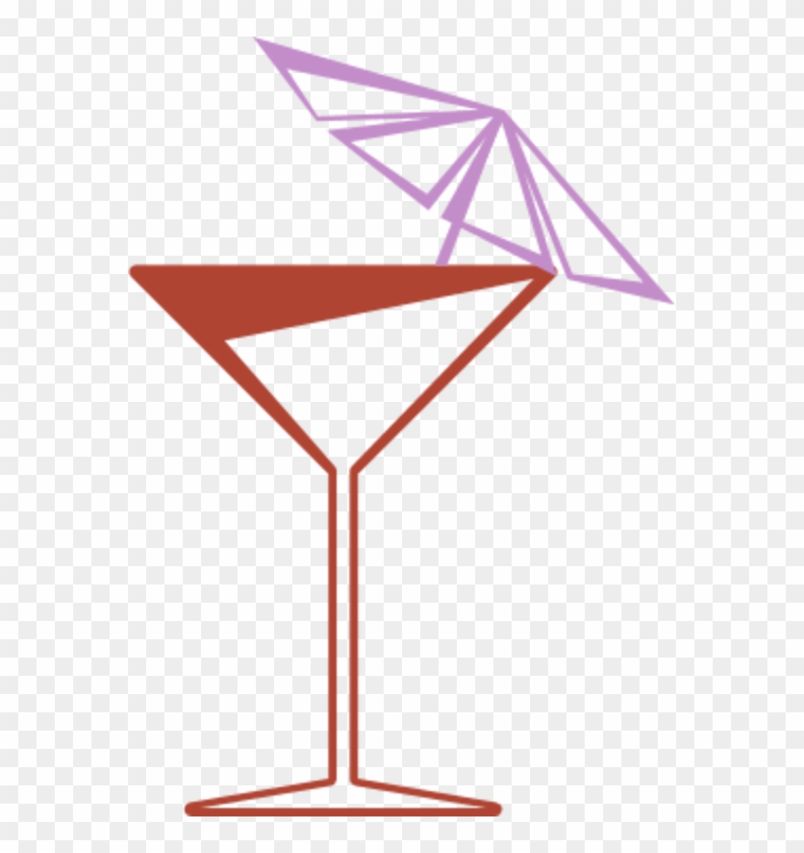 Wine Glass Clip Art Hostted - Martini Glass - Png Download