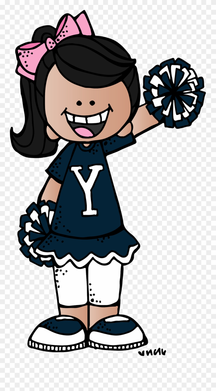 Free Lighthouse Clipart - Melonheadz Cheerleader - Png Download