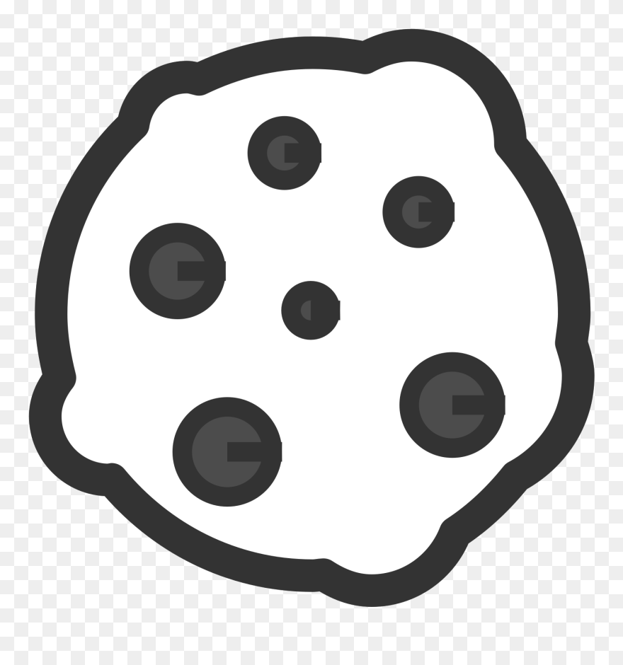 Cookie Clip Art - Cookie Black And White Transparent - Png Download