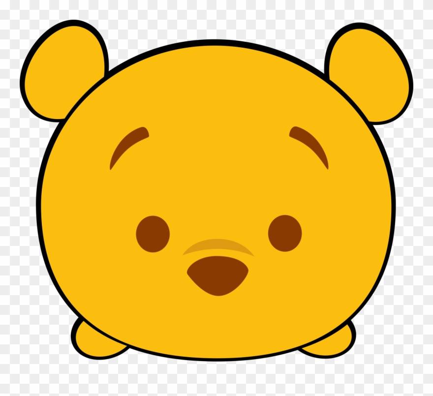 Disney Tsum Tsum Clipart Winnie The Pooh Free Vector - Winnie The Pooh Tsum Tsum Png Transparent Png