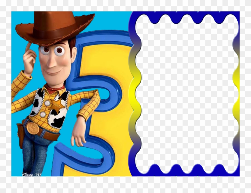 Marcos De Toy Story Clipart Toy Story Sheriff Woody - Toy Story 3 (disney, Pixar) - Rare Woody Double Sided - Png Download