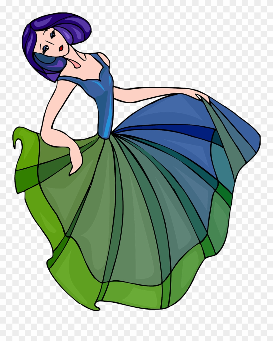 Reflection Clipart Self Discovery - เต้นรำ การ์ตูน Png Transparent Png