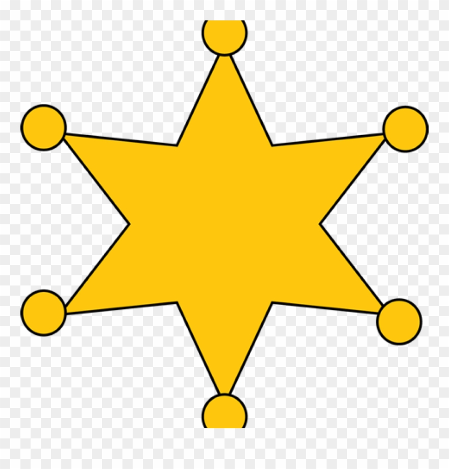 Badge Clip Art Sheriff Image 1024×1024 Airplane Clipart - Png Download