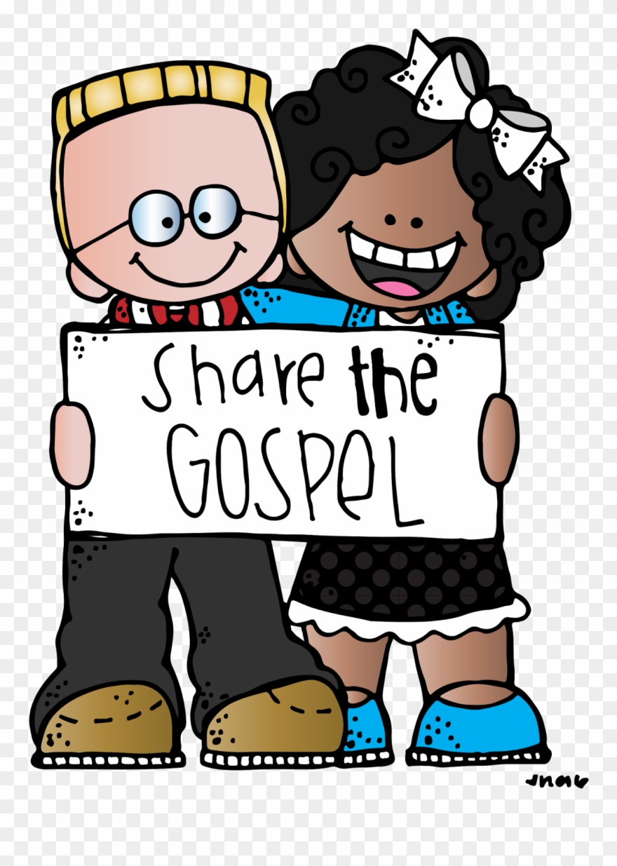 Image Royalty Free Stock Melonheadz Lds Illustrating - Share The Gospel Clip Art - Png Download
