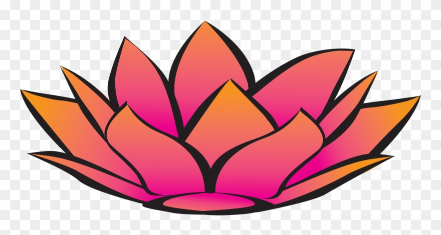 Lotus Clipart Hinduism Pencil And In Color Lotus Clipart - Happy Valentines Day Yoga - Png Download