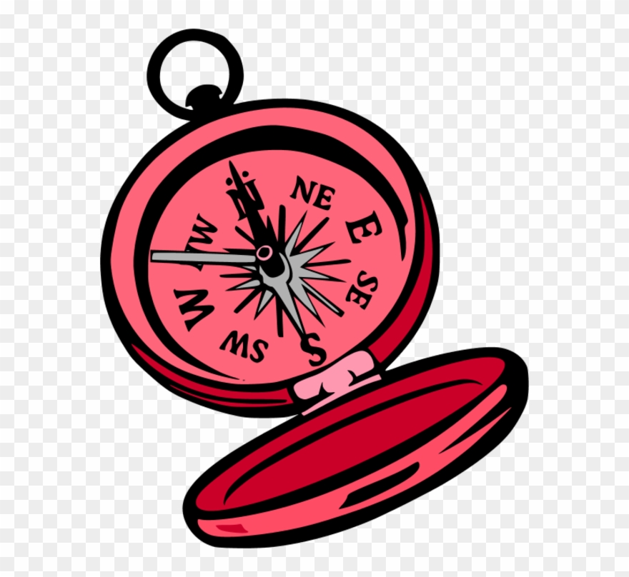 Compass Clipart 2 Image - Compass Clip Art Transparent - Png Download