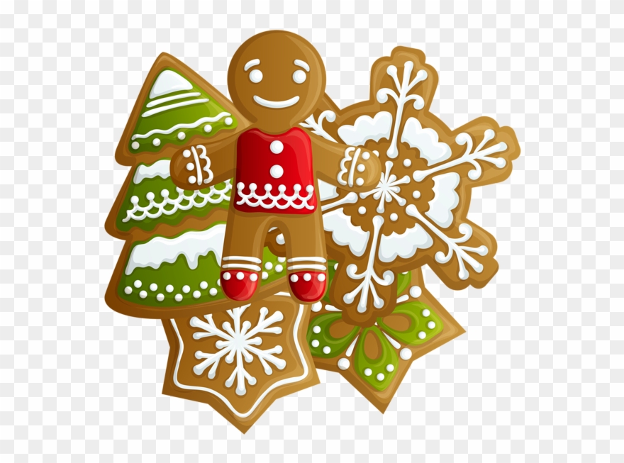 Transparent Christmas Gingerbread And Cookies Png Clipart - Free Christmas Cookies Clip Art