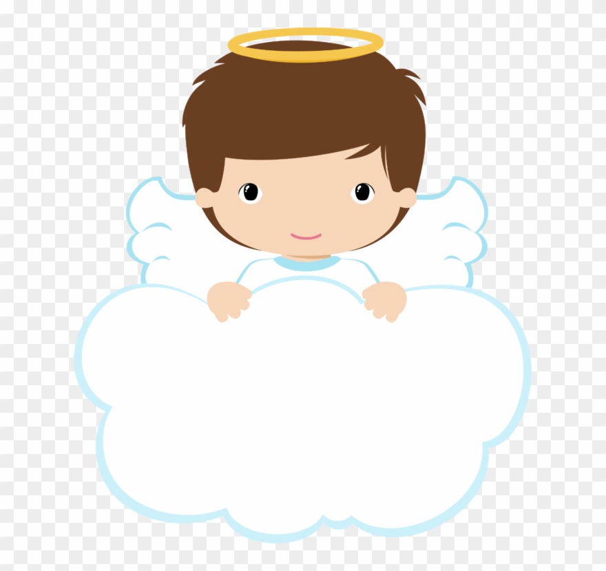Clip Library Baby Angels Clipart - Christening Clipart Png Transparent Png