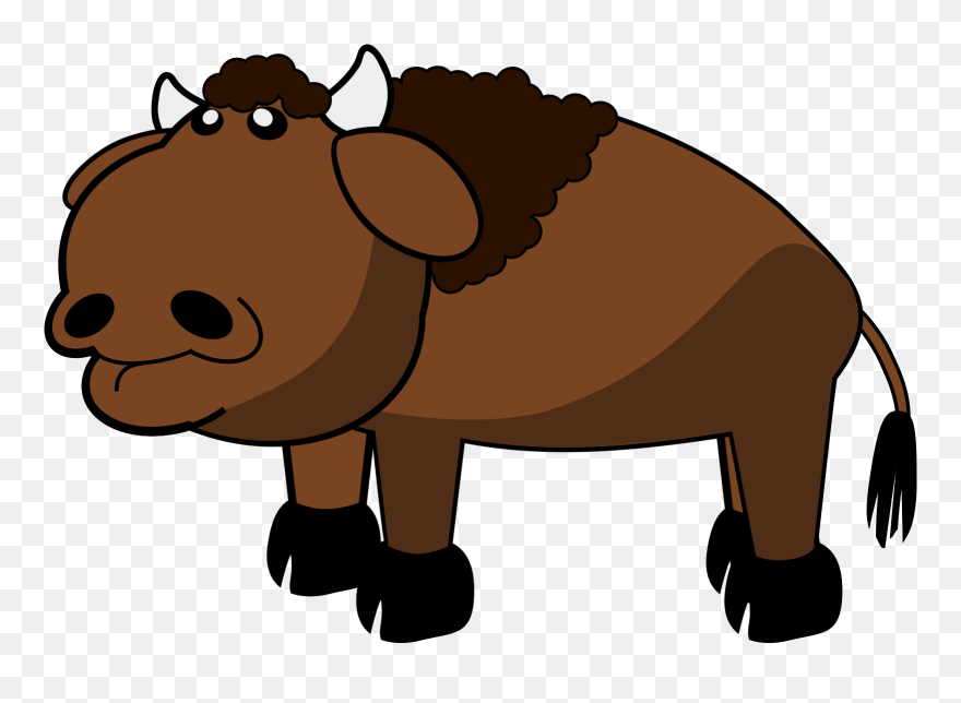 Download Aggriculture Clip Art ~ Free Clipart Of Farm - Clip Art Buffalo Cute - Png Download