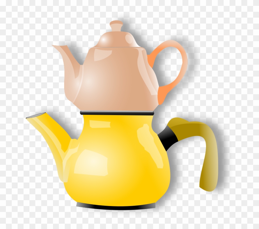 Shiny Teapot - Png Çaydanlik Clipart