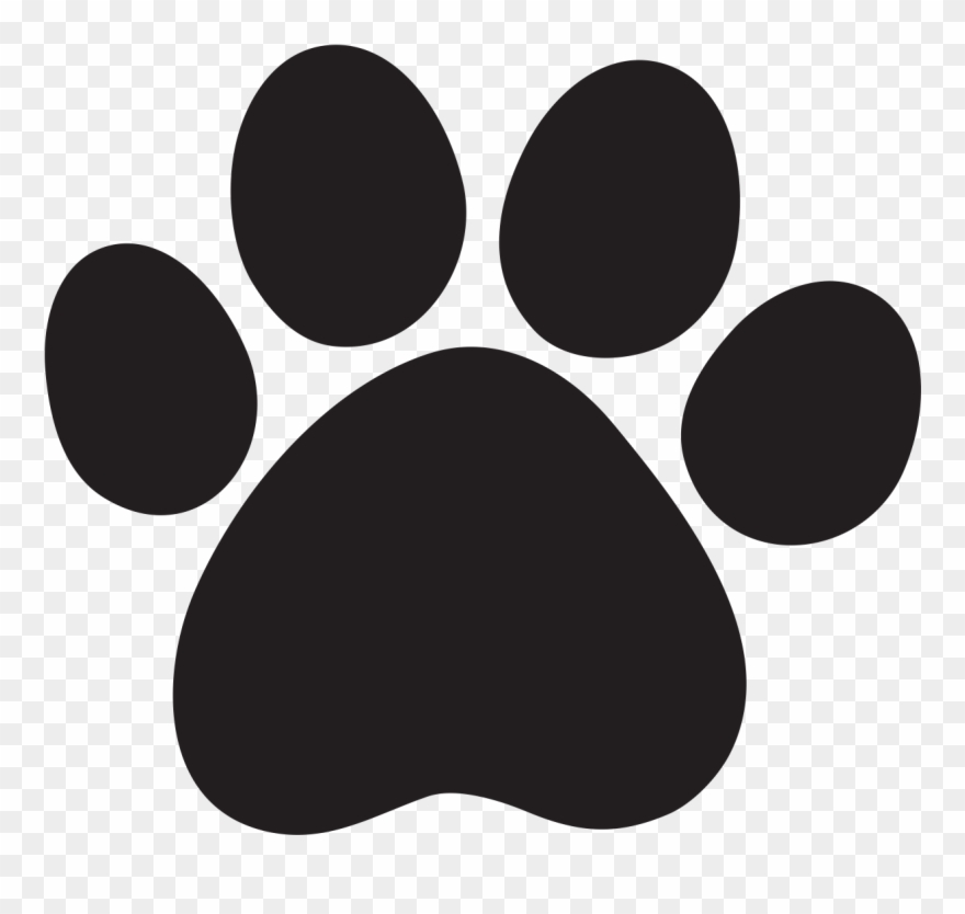 Paw Print Free Download Clip Art Free Clip Art On Clipart - Transparent Paw Print Clip Art - Png Download