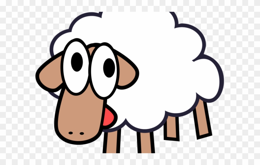 Lamb Clipart Barnyard Animal - Girl Profile Pictures Funny Cartoon - Png Download