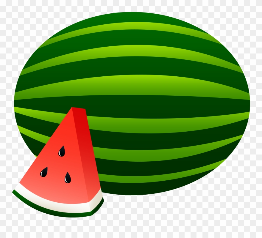 Watermelon Clipart - Png Download
