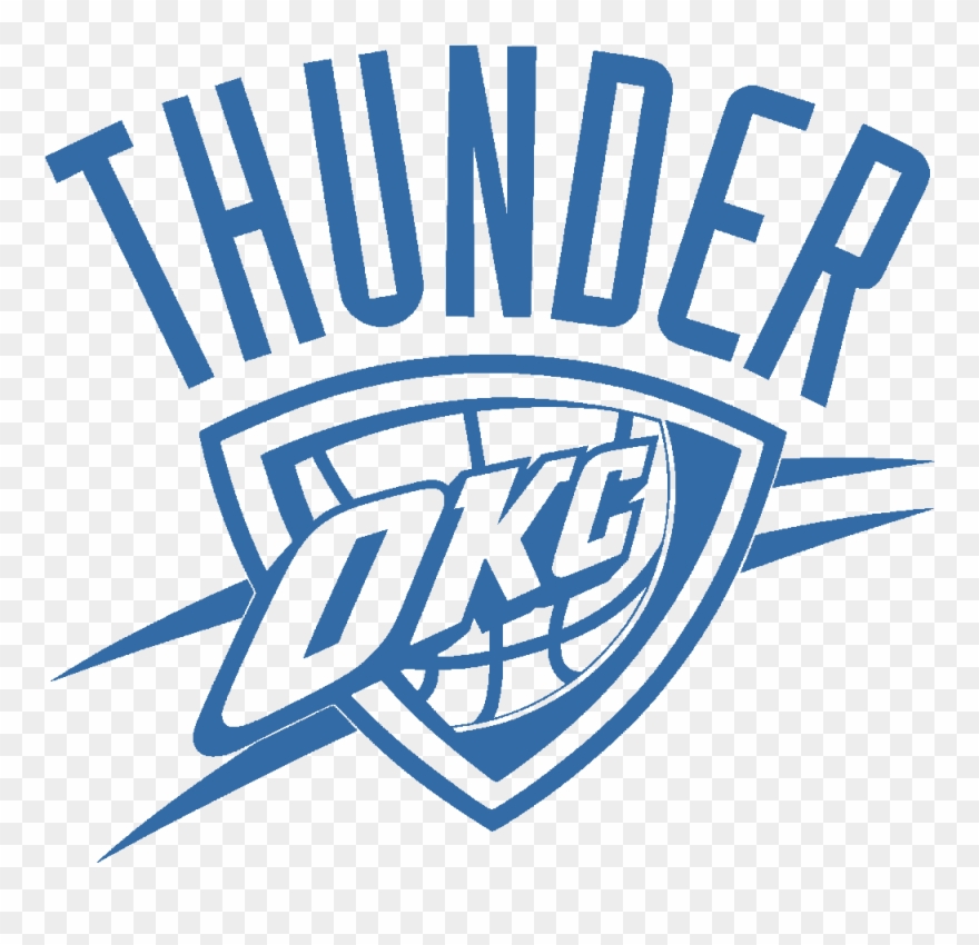 City Thunder Png Transparent - Oklahoma City Thunder Clipart