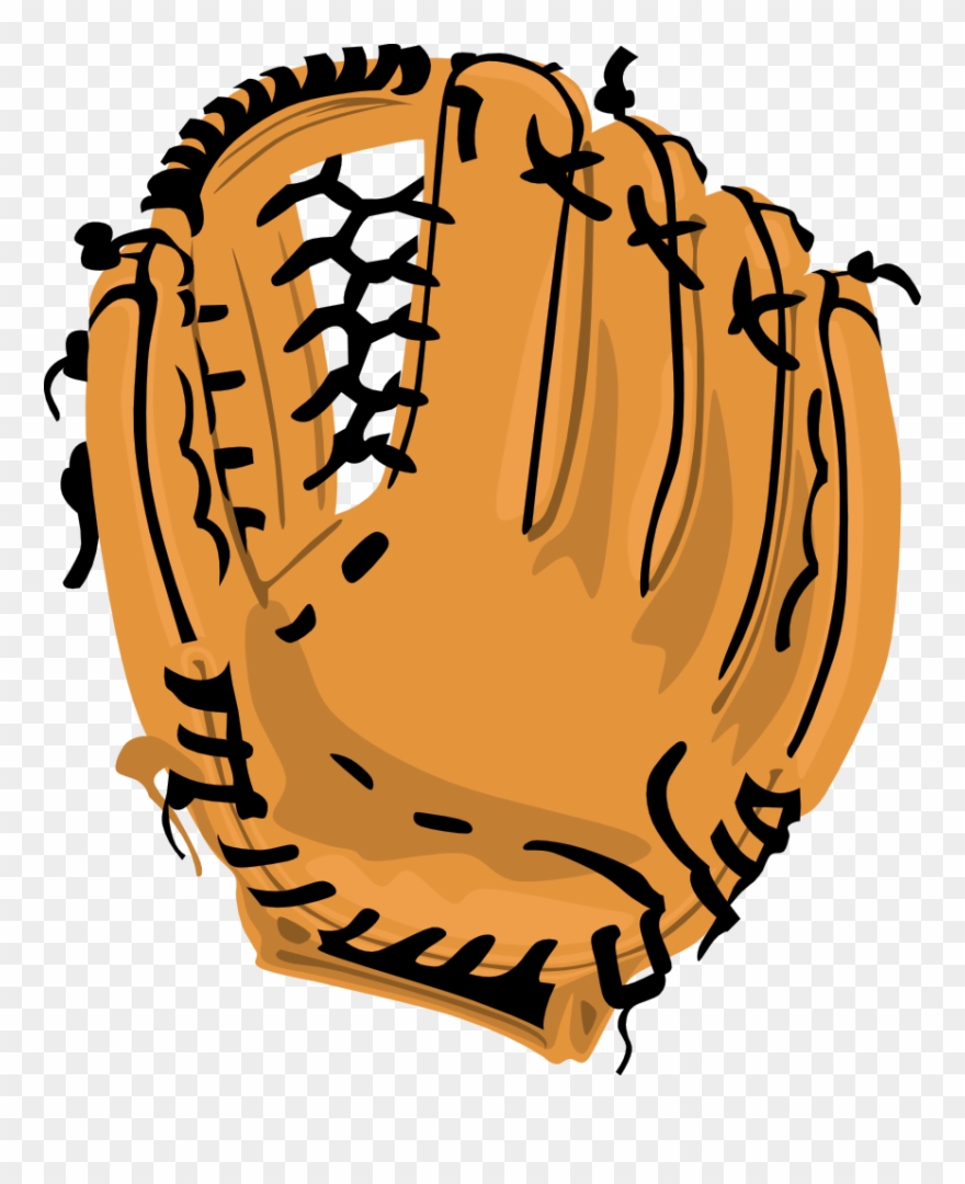 Baseball Glove Baseball Bats - Baseball Glove Clipart - Png Download