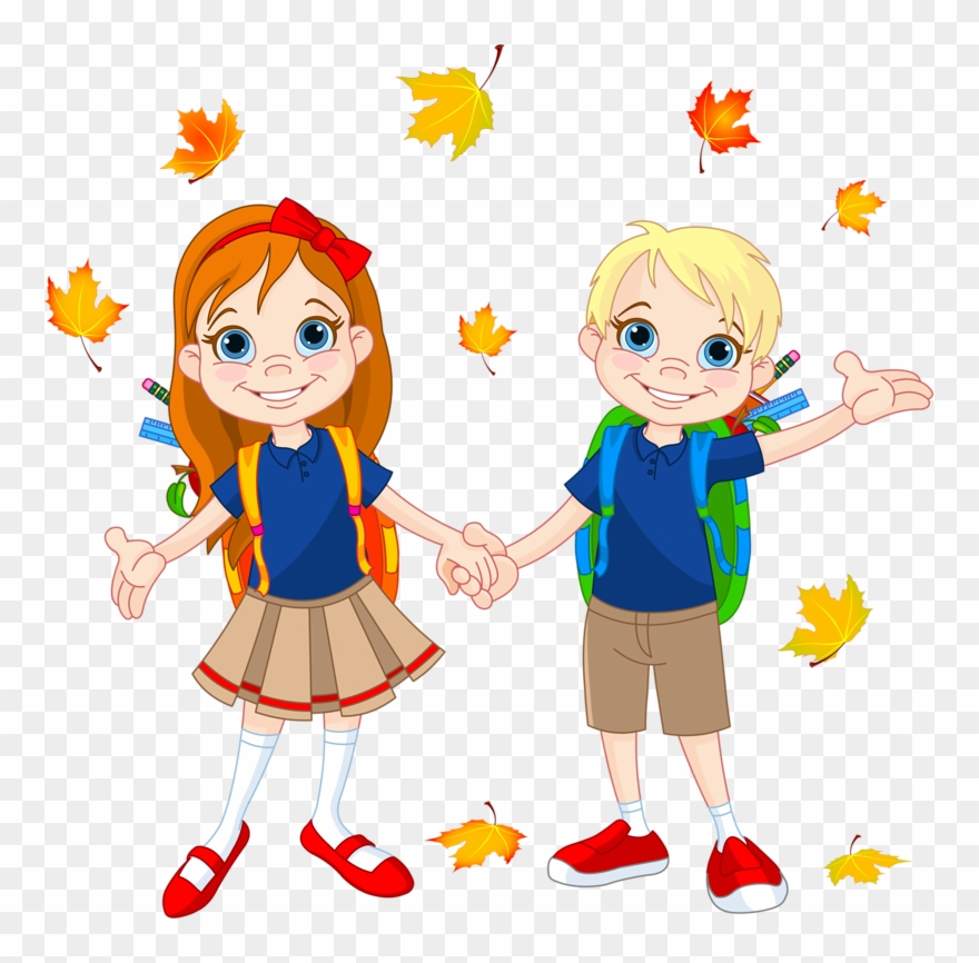 Фото, Автор Soloveika На Яндекс - School Boy And Girl Clipart