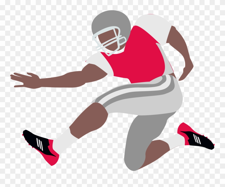 Week 1 , 8 P - Kick American Football Clipart