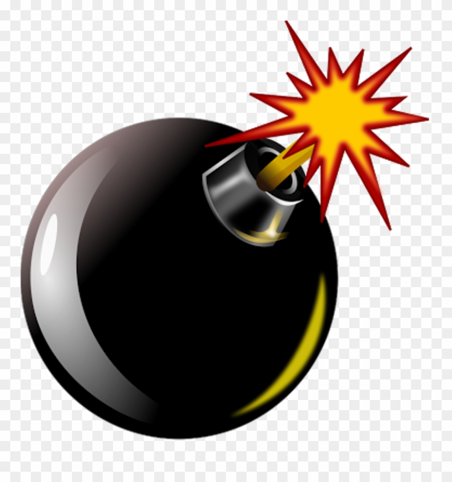 Free To Use Public Domain Military Clip Art - Time Bomb Clipart - Png Download