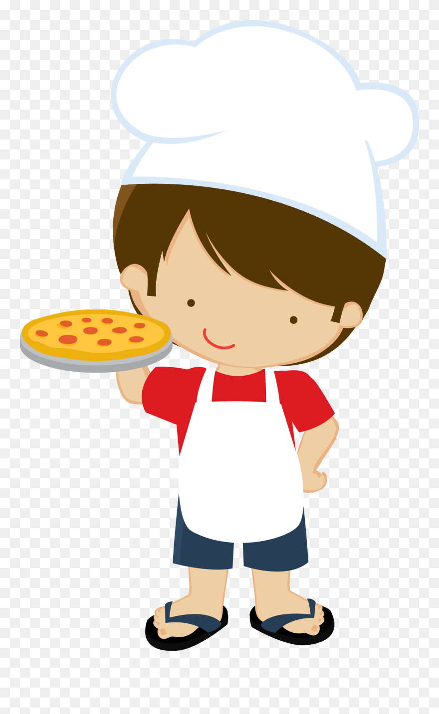 Ver Todas Las Imágenes De La Carpeta Alpha Chef Animado, - Niño Cocinero Animado Clipart