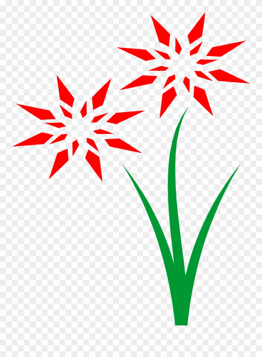 Flowers Red Free Stock Photo Illustration Of Red Flowers - February Flowers Clip Art - Png Download