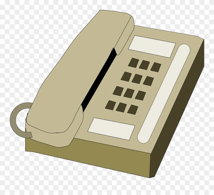 Telephone Clipart Cliparts And Others Art Inspiration - Telephone Clip Art - Png Download