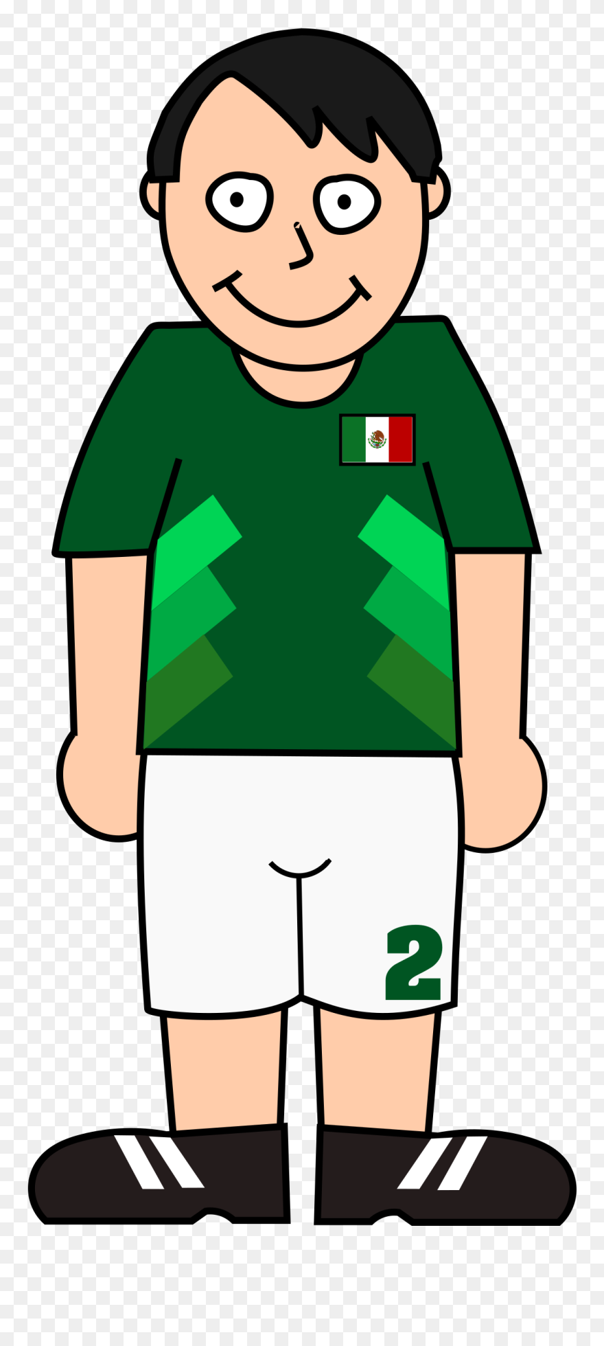 Big Image - Peru Soccer Player Clipart - Png Download