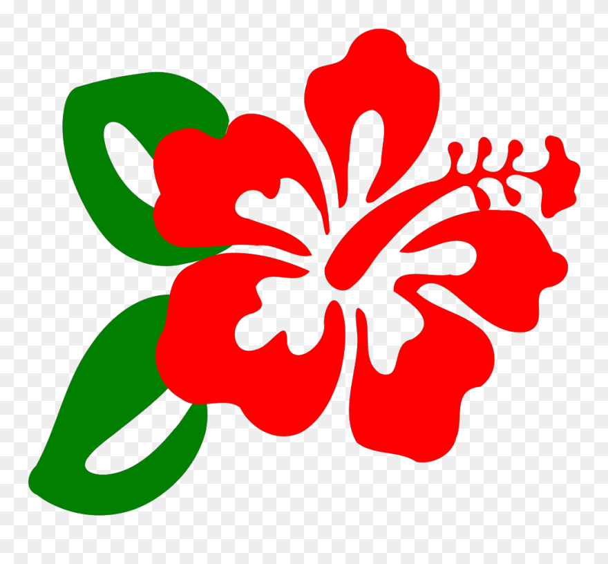 Hibiscus Clipart Clip Art - Clip Art Hibiscus Flower - Png Download