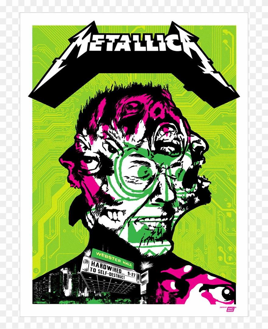 Metallica Clipart Post Apocalyptic - 2018 Metallica Official Calendar [book] - Png Download