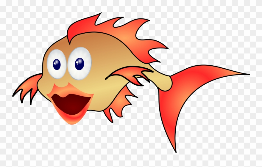 Goldfish Clipart School Fish - Free Download Gif Files - Png Download