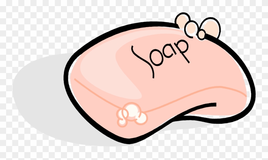Ivory Soap Cliparts - Bar Of Soap Cartoon - Png Download