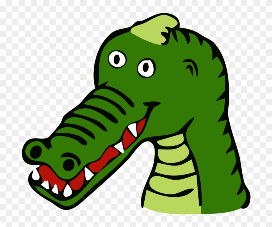 Animated Alligator - Clipart Crocodile - Png Download
