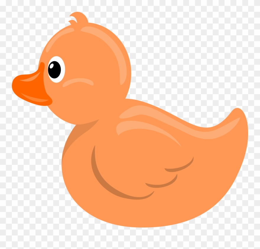 Rubber Clipart Stormdesignz Orange - Blue Duck Images Clip Art - Png Download