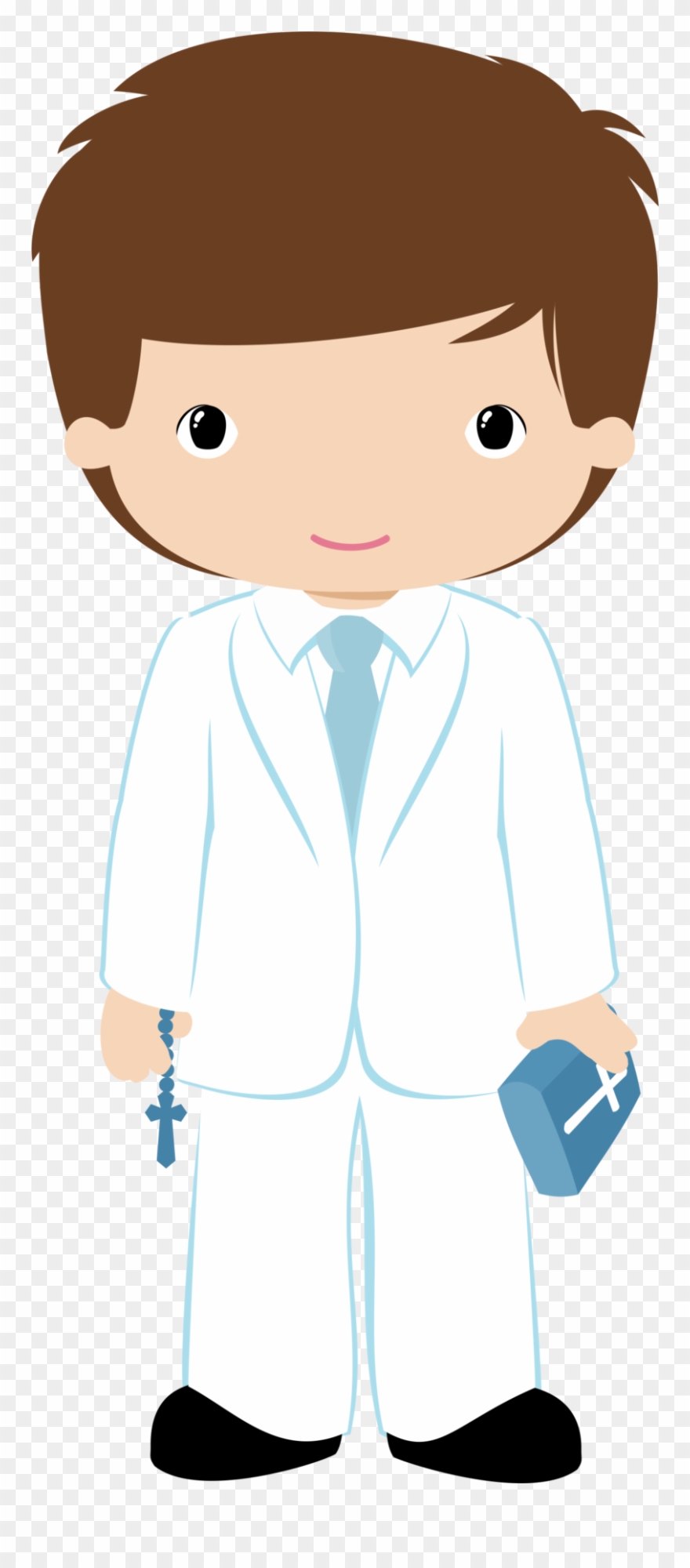 Clipart De Niños En Su Primera Comunión Santos, Sontagsschule, - Niño Primera Comunion - Png Download