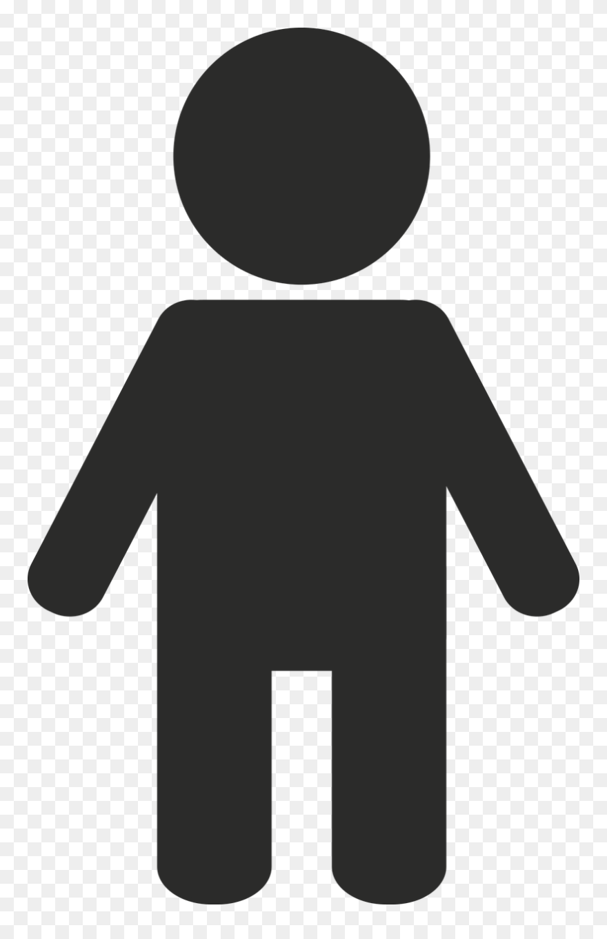 Download Mensch Clipart Schwarz Weiß - Png Download (#48412) - PinClipart