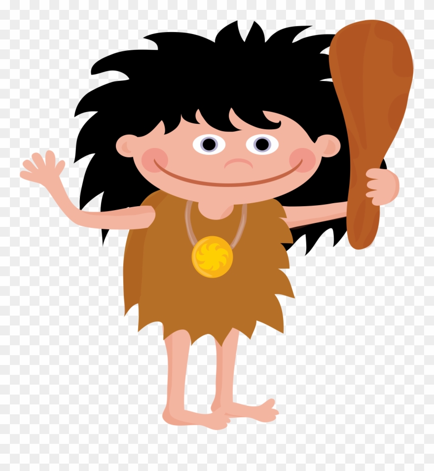 Big Image - Cave Man Png Clipart