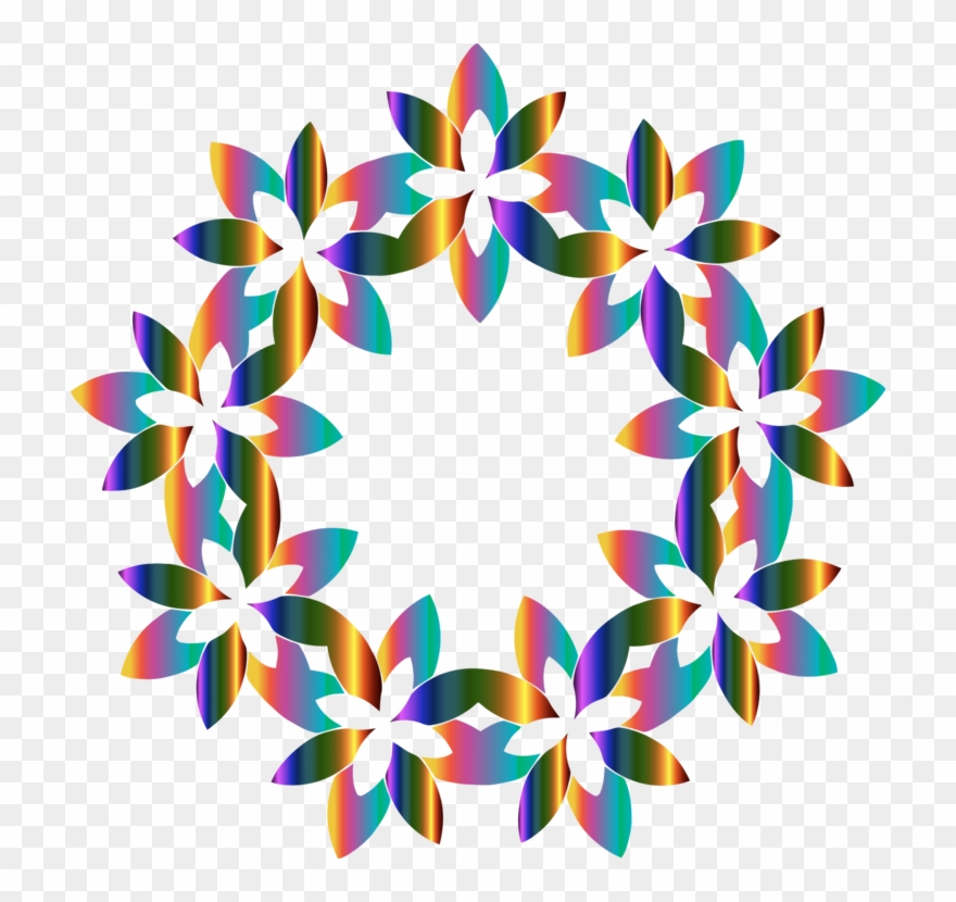 Floral Design Abstract Art Flower - Design Clipart